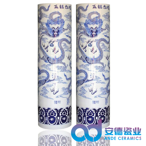 粉彩大花瓶 色釉陶瓷大花瓶&nbsp;&nbsp;陶瓷大花瓶定制&nbsp;&nbsp;大花瓶厂家直销&nbsp;&nbsp;落地礼品大花瓶