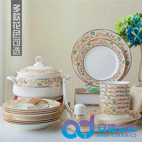 江西景德镇高档陶瓷餐具定制&nbsp;&nbsp;景德镇高档餐具&nbsp;&nbsp;景德镇陶瓷餐具