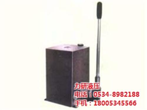 大排量手动泵_手动泵_力研液压(多图) 手动泵200MP 手动泵作用