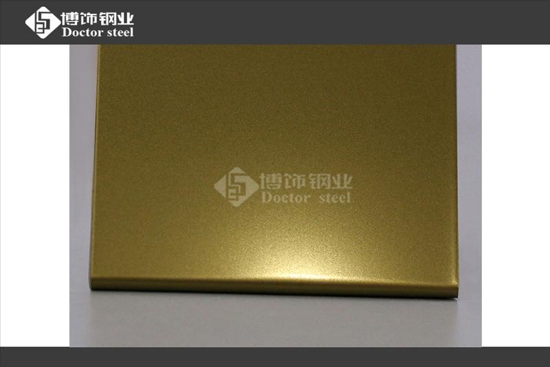厂家直销钛金不锈钢喷砂板，专业不锈钢表面加工  钛金不锈钢板  不锈钢钛金喷砂板