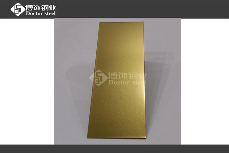 厂家直销钛金不锈钢喷砂板，专业不锈钢表面加工  钛金不锈钢板  不锈钢钛金喷砂板