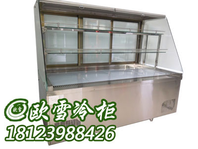湖北麻辣烫保鲜柜3米在哪有供应商能定制  展示柜  冷柜
