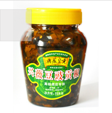 供应 兴薇皇贡豆豉酱518g