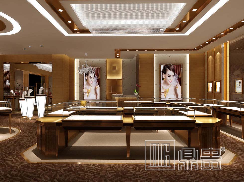 黄金展示柜摆放位置跟风水有什么关系？  黄金展柜  黄金展柜摆放  黄金展柜定制