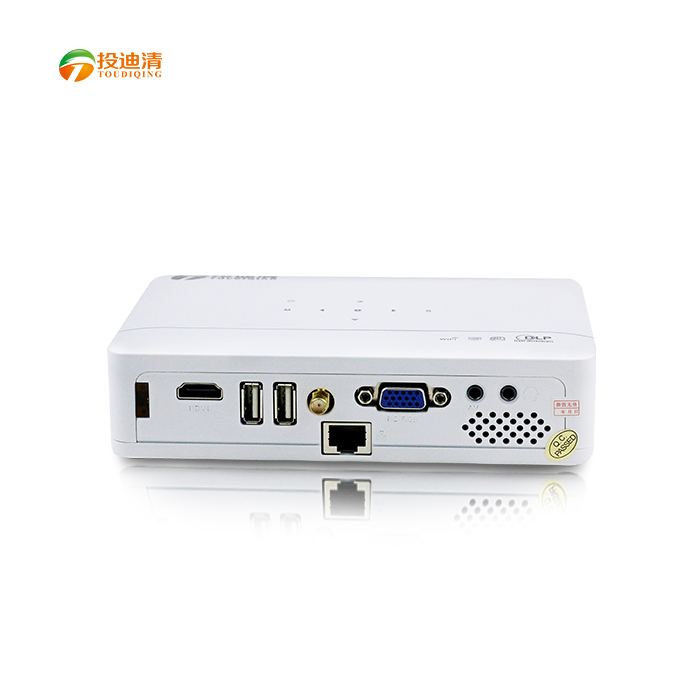TDQ-82商务办公教学投影仪wifi 3D 培训投影机 安  智能WiFi投影仪