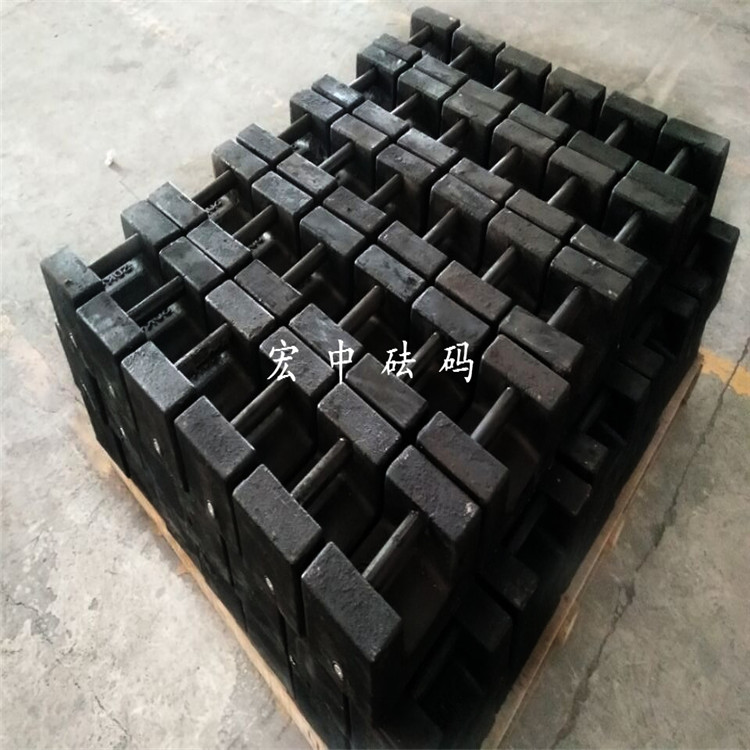 乌鲁木齐25千克玻璃厂配重标准砝码  铸铁砝码  锁型砝码