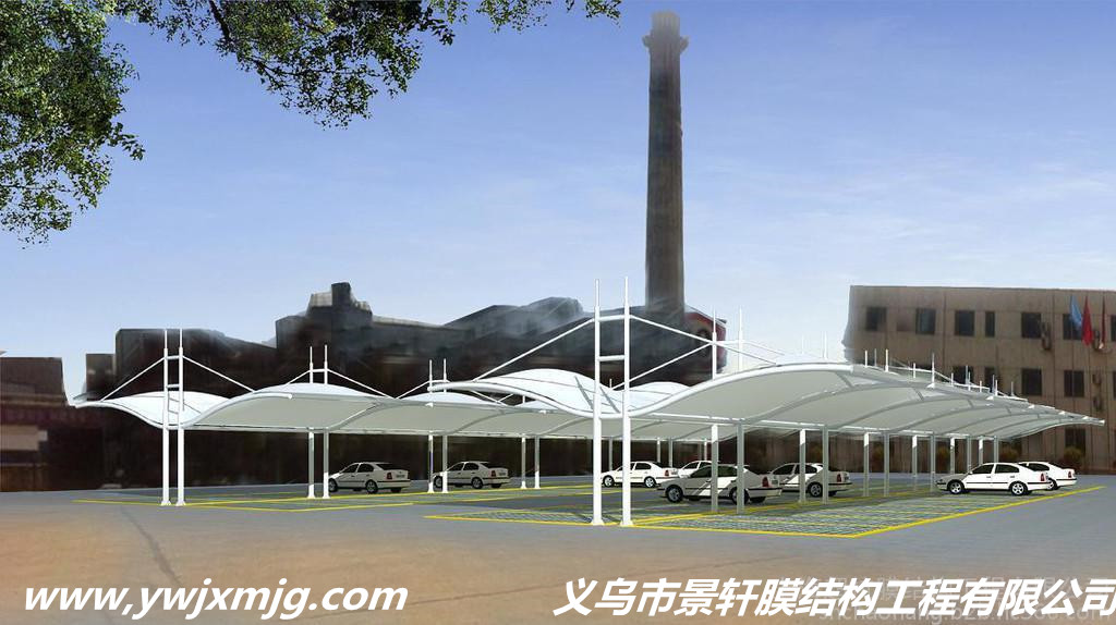广州膜结构车棚 汕头户外遮阳棚 韶关景观棚设计&nbsp;&nbsp;自行车棚&nbsp;&nbsp;停车棚厂家