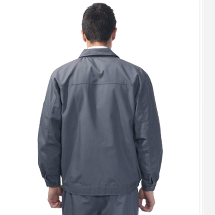 长袖工作服套装订做机修工作服上衣工厂劳保服套装厂服