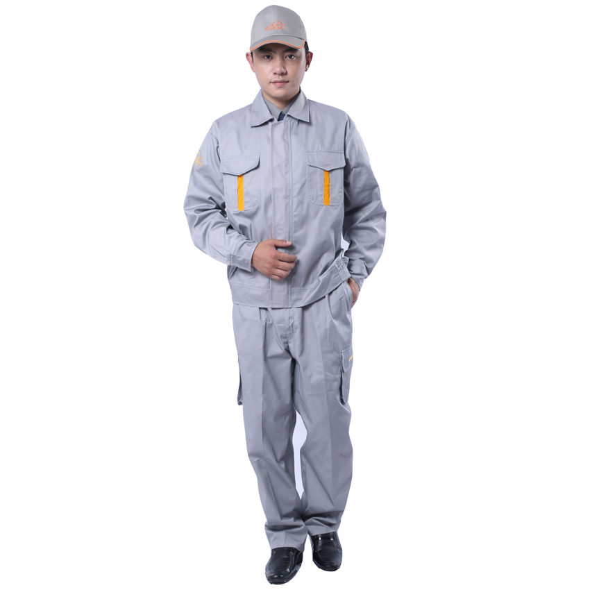 防污防油工作服套装工装工服定做包印LOGO长袖工作服  防污发油工作装