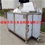 燃气型豆腐块油炸机 连续式豆腐块油炸流水线