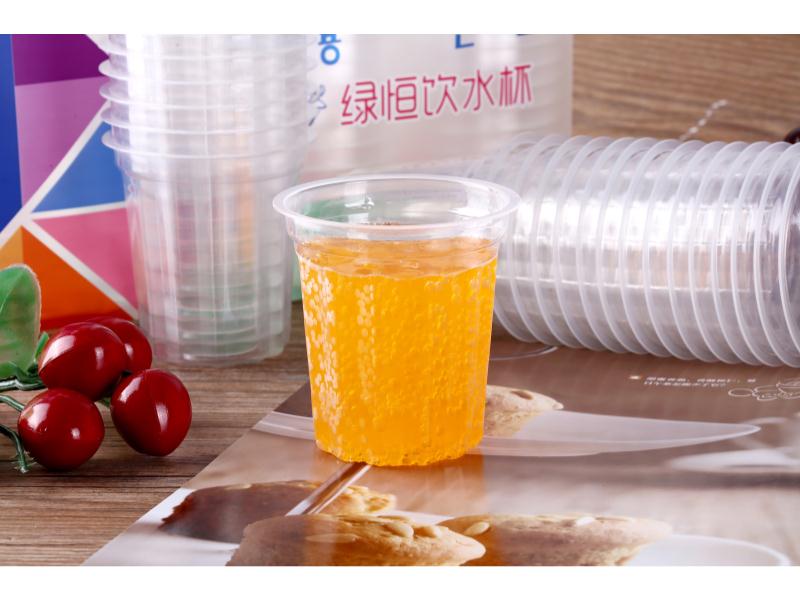 泉绿恒一次性PP塑料杯80只优质加厚密封拉链式200ML&nbsp;&nbsp;杯子&nbsp;&nbsp;一次性杯子