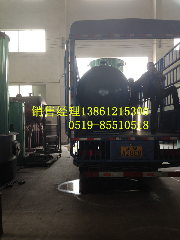 常州80万大卡立式生物质锅炉|常州红星加热炉  导热油锅炉