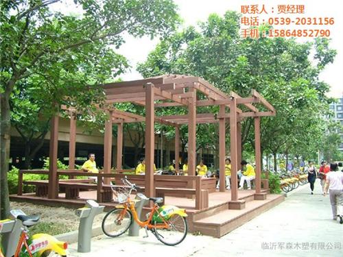 木塑廊架厂家|东营木塑廊架|塑木廊架户外&nbsp;&nbsp;户外廊架