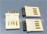 USB A公正反插 不带五金外壳 双面插超薄公头 双面胶芯插