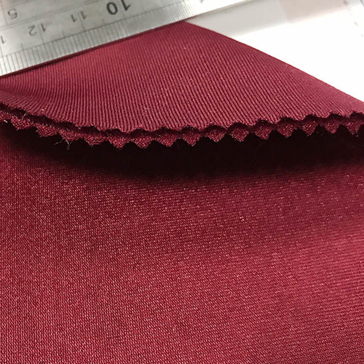 涤纶面料厂家直销莱卡布有光平板面料