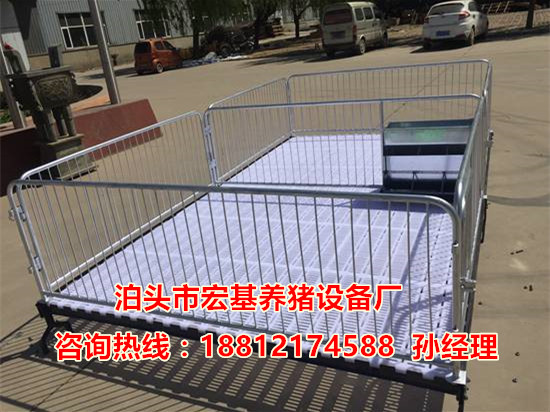 猪舍常用的小猪活动床的价格是多少 专业生产厂家  仔猪保育床尺寸  小猪保育床