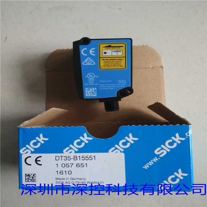 德国西克SICK中程距离传感器DT35-B15551  光电开关  接近开关