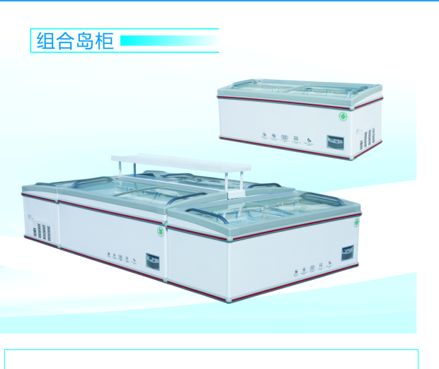食品冷冻柜 商业冷柜展示柜批发 河南冷柜