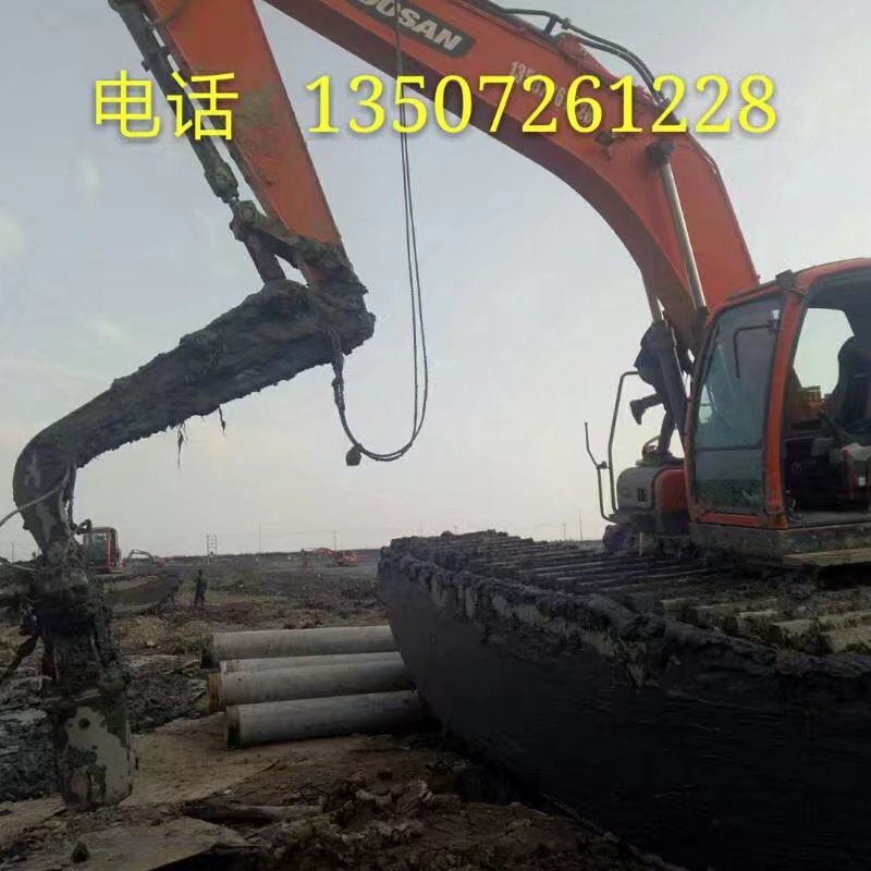 四川宜宾水上挖掘机出租怎么收费