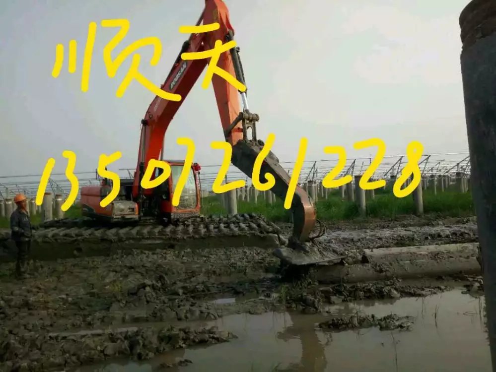 四川自贡水陆两用挖掘机出租怎么收费