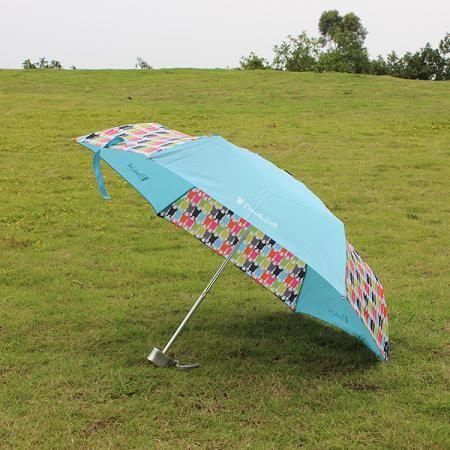 雨伞厂家定制LOGO 超轻6K三折伞 定制三折伞 深圳厂家  雨伞定制  深圳雨伞厂家