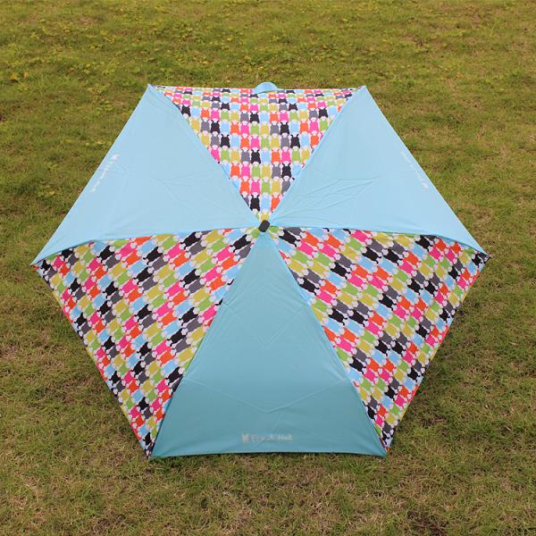 雨伞厂家定制LOGO 超轻6K三折伞 定制三折伞 深圳厂家  雨伞定制  深圳雨伞厂家
