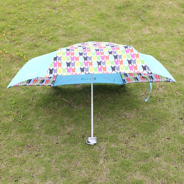 雨伞厂家定制LOGO 超轻6K三折伞 定制三折伞 深圳厂家  雨伞定制  深圳雨伞厂家