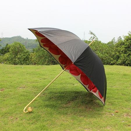 深圳雨伞厂家 雨伞厂家定制双层防风女士长柄伞  雨伞定制  高尔夫伞