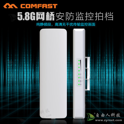 5.8G大功率CPE无线网桥电梯监控定向传输AP