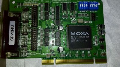 MOXA CP134U经济型工业通信RS422 485多串口  422 485串口卡  多串口卡