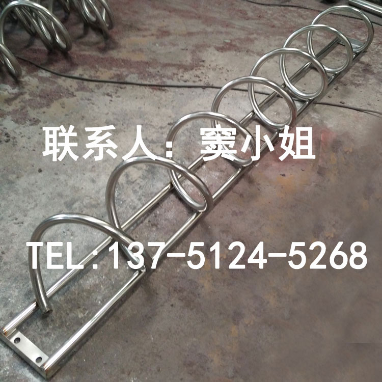 自行车停车架厂家供应生产寮步量大批发价出售绿道通  自行车停放架  自行车摆放架