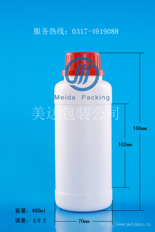 480ml容量瓶 特殊容量瓶  PE瓶
