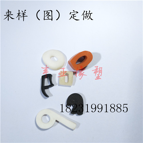 彩色高弹性硅胶密封条  异形硅胶条  彩色硅胶密封条