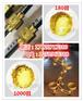 默克金粉耐高温不褪色黄金粉描金喷涂专用