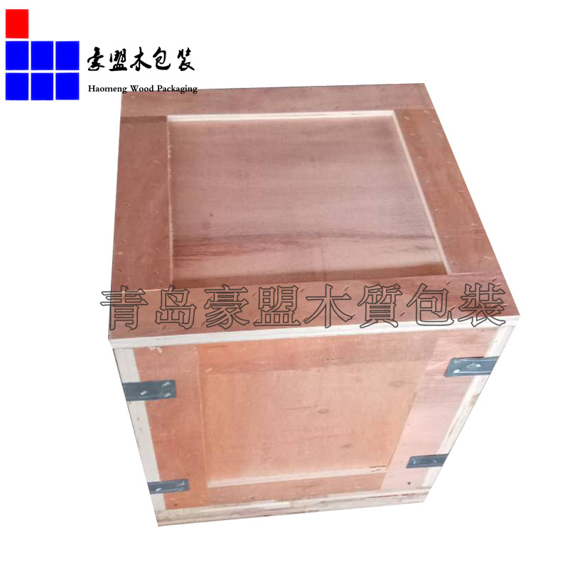 厂家定制免熏蒸木箱出口专用玻璃包装箱安全性高