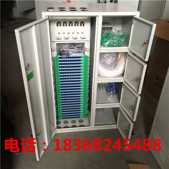光纤配线架216芯免跳接光缆交接箱  室内  落地式  座地式