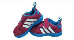 adidas 阿迪达斯女婴童儿童鞋 荧光玫红 B24932