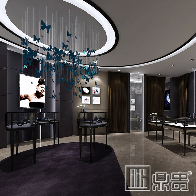 奢侈品展柜厂家水有多深你知道吗  高档珠宝展柜厂家  展柜定制