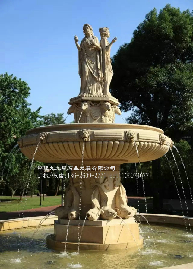 石雕喷泉加工厂园林石雕喷泉广场喷泉雕塑