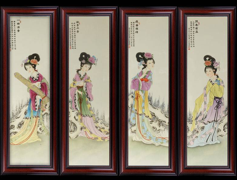酒店装饰品工艺壁画 陶瓷壁画定做文化墙&nbsp;&nbsp;酒店装饰陶瓷壁画&nbsp;&nbsp;文化墙壁画设计