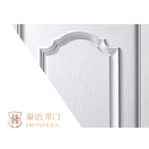 豪迈木门S4012现代优质环保白色时尚家居套装门  现代家居门  环保室内门