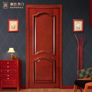 豪迈木门S3018现代典雅家居精致实木门定制木门  经典实木门  现代居室门