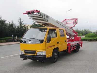 搬运云梯车技术参数对比——高丽亚汽车云梯 搬家车 搬家高空作业车