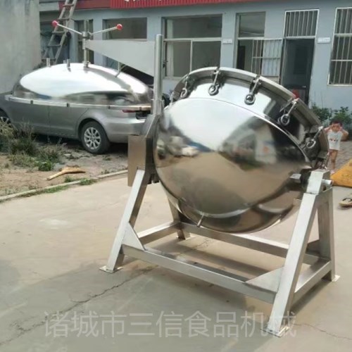 高品质鸭蛋蒸煮锅  蒸汽加热咸蛋蒸煮锅&nbsp;&nbsp;高压蒸煮锅&nbsp;&nbsp;大型咸蛋蒸煮设备&nbsp;&nbsp;可倾式蒸煮锅