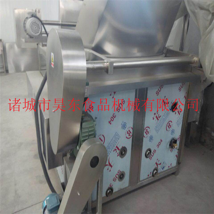 自动出料迷你肉串油炸机 厂家直销 迷你肉串油炸设备