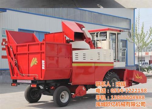 菏泽背负式玉米收割机_欧亿机械_背负式玉