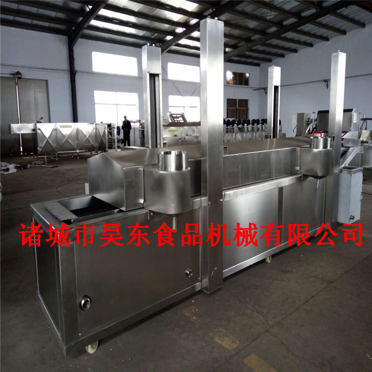 新品上市黄豆油炸机  现货供应黄豆油炸流水线&nbsp;&nbsp;黄豆油炸设备