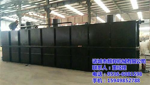 一体化污水处理安装、诸城麒舜机械(优质商