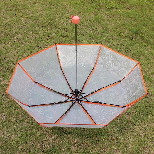 深圳雨伞厂家 三折伞定制厂家 定制雨伞 定制三折雨伞  折叠伞  透明