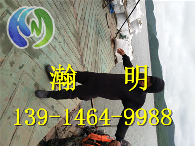 威信县沉管隧道施工管道潜水员安装 